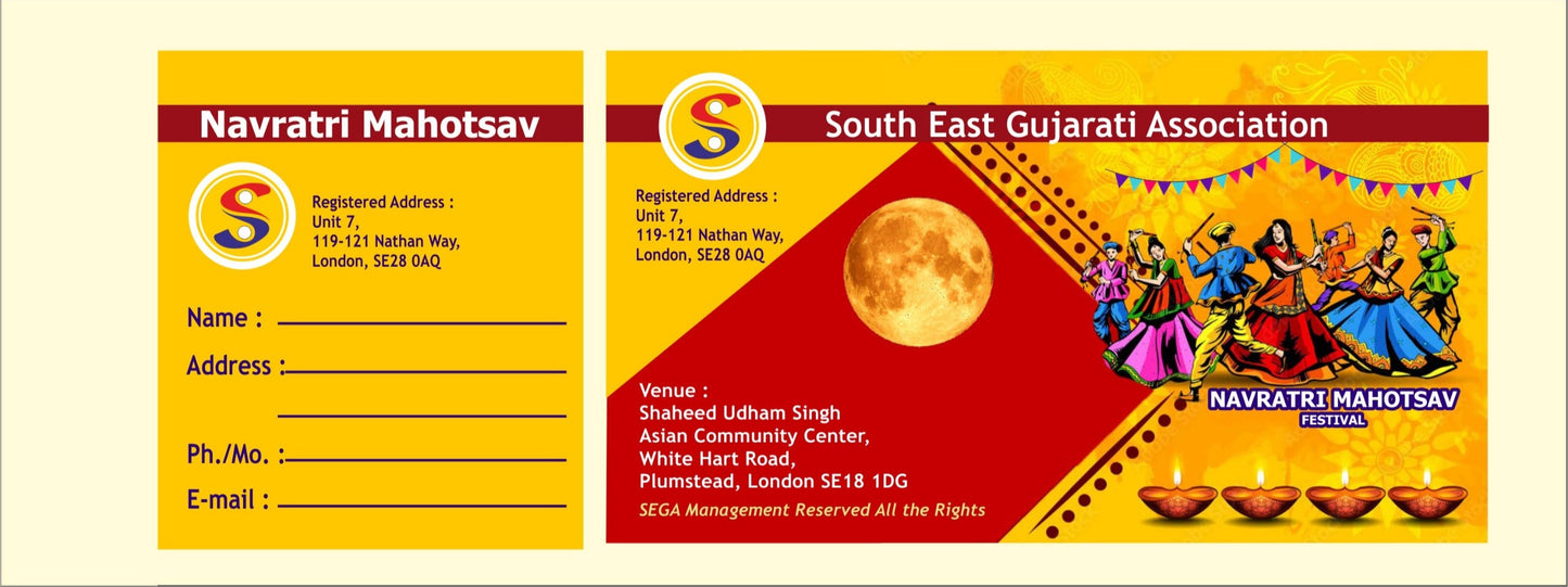 Sharad Poonam Garba- 4th October 2025